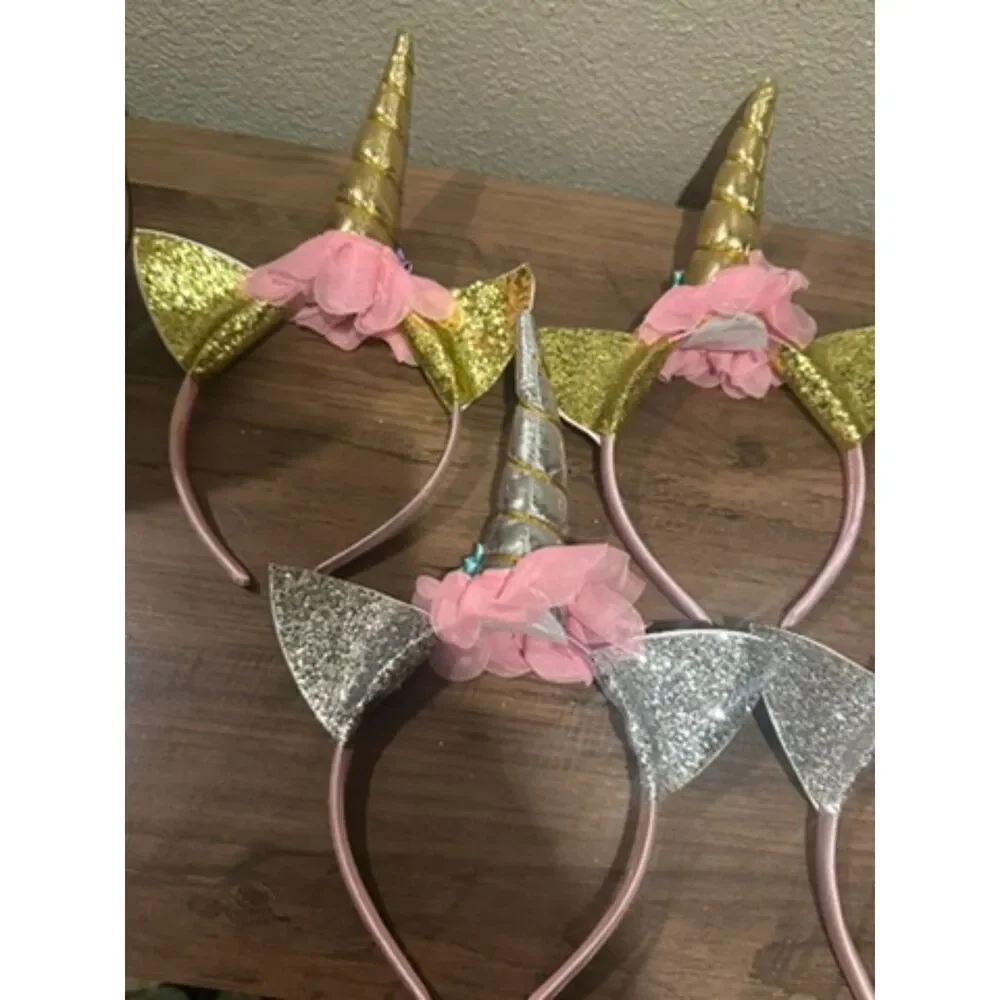 New Unicorn Headbands - Lot of 6